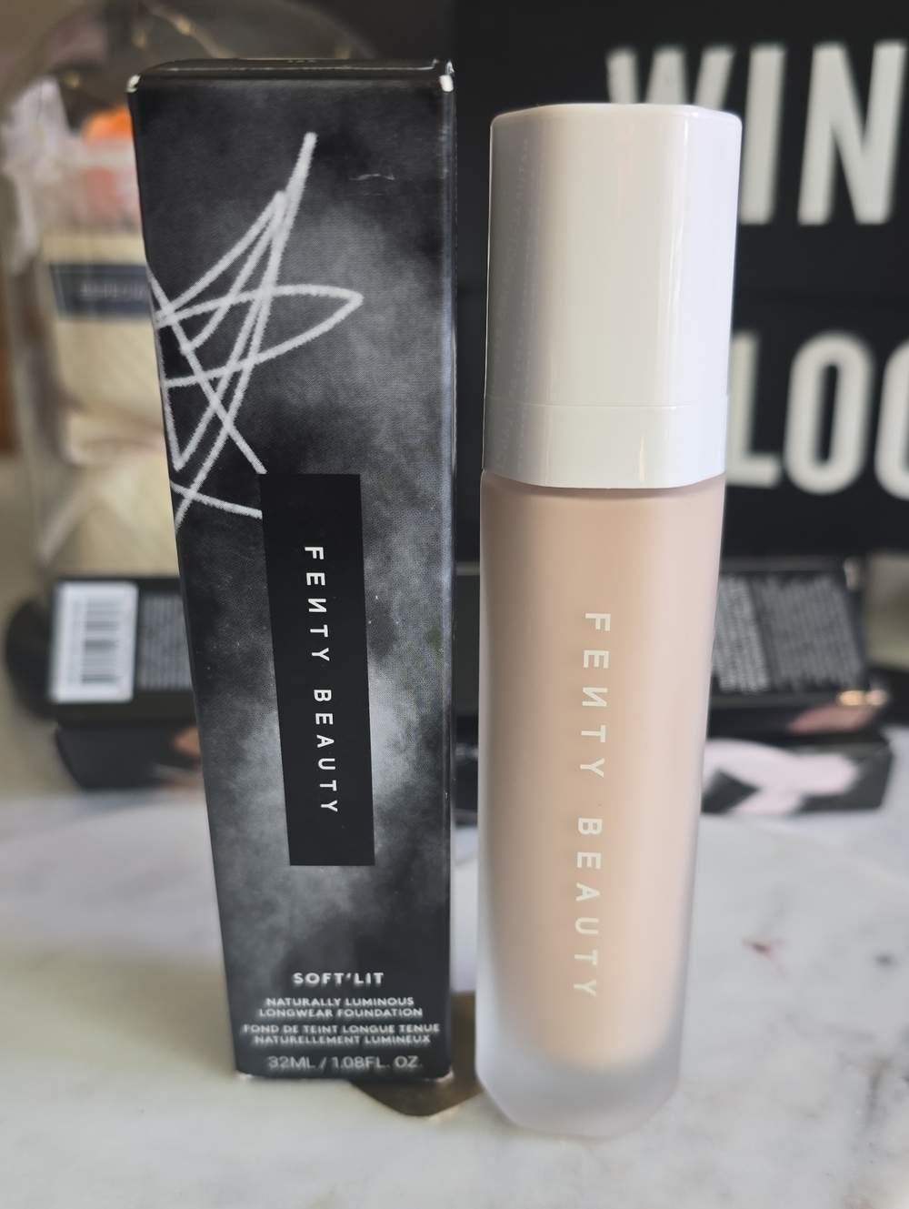 Fenty Beauty Soft'Lit Liquid Glow Foundation - Light Beige Bottle